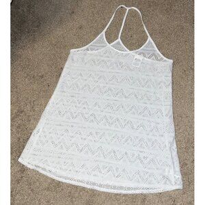 PINK Women Lace Swim Suit Cover Top —  XS